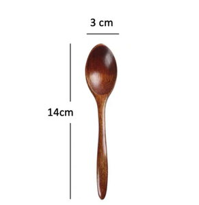 Custom Logo <strong>Printed</strong> Mini Honey <strong>Wooden</strong> <strong>Spoon</strong> Kitchen Cooking Teaspoon Condiment Utensil Little Tiny <strong>Wood</strong> <strong>Spoons</strong> - Product Image 4