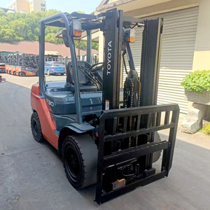 3 Ton usato carrello elevatore transpallet alimentato di seconda mano con motore Diesel buone condizioni a basso prezzo in magazzino - Product Image 5