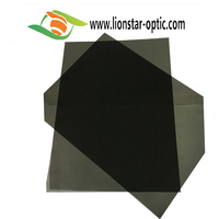 Prix usine lentille polaire CPL LED polarisant pour projecteur 3D Pro Plano feuille de miroir en verre filtre polarisé circulaire linéaire
