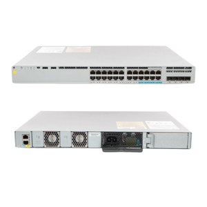 C9200L-24PXG-4X-A Catalyst 9200 24 1Gbps <b>PoE</b> Ports 4 10G Uplink Layer 3 Enterprise Ethernet <b>Switch</b> with 1 Year Warranty - Product Image 1