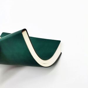 Hot Selling A5 Matte Leather Notebook Custom Embossed Softcover with Thread Sewing Gift 80 Gsm - Product Image 3