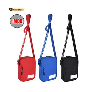 BSCI Custom Nylon Small Casual Easy Carry Messenger Bag For Men With Custom Men Crossbody Bag Shoulder Bag For Men