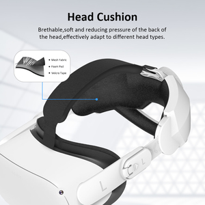 <span class=keywords><strong>Sangle</strong></span> de confort réglable <span class=keywords><strong>pour</strong></span> lunettes VR <span class=keywords><strong>Oculus</strong></span> <span class=keywords><strong>Quest</strong></span> <span class=keywords><strong>2</strong></span>, avec fixation étendue, protection du cuir chevelu, haute commodité - Product Image 5