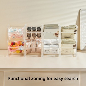 Modern Creative Plastic Kitchen Storage Organizer Eco-Friendly Container Drawers 5kg <b>Tea</b> Bag Holder Condiment Organizer for Food - Product Image 5