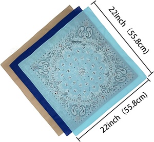 Pañuelos Unisex de Algodón Súper Suave con Estampado Floral, Paquete Individual, 22 Pulgadas, Pañuelo Grande Estilo Vaquero con Bonito Empaque - Product Image 5