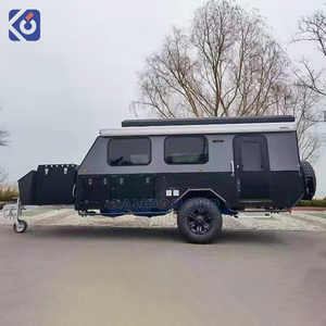 Camper Van Híbrido CAMPTRL con Laterales Rígidos, Camas Desplegables de Lona, Ligero y Fácil de Remolcar para Uso de Fin de Semana - Product Image 5