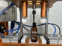Machine de capsulage semi-automatique électrique pour bouteilles en verre et en plastique de bureau avec garantie d'un an