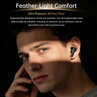 Écouteurs sans fil TWS de qualité supérieure avec suppression du bruit, son HiFi Bass, Bluetooth, ANC, écouteurs intra-auriculaires