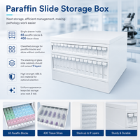 Armoire de rangement anti-poussière et anti-humidité pour blocs de paraffine et de glissières, 28 tiroirs, pour équipement de laboratoire d'histologie et de pathologie