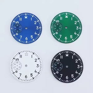 Esfera de Reloj Personalizada con Logotipo, 37.2mm, Estéril, con Día/ Fecha, Movimiento Mecánico Manual, Metal, Compatible con ETA 6497/6498, Seagull ST3600/ST3620 Series - Product Image 4
