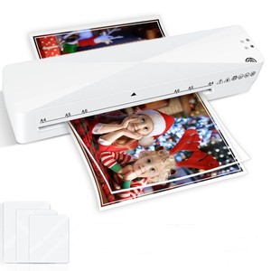 Fnl001 tự động cán CuộN để cuộn Máy tính để bàn nóng và lạnh A4 Pouch Máy ép - Product Image 1