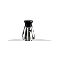 Casserole à pression en aluminium de 18 cm/3 L, design anti-explosion, résistante à la chaleur, poignée en bakélite noire, extérieur poli