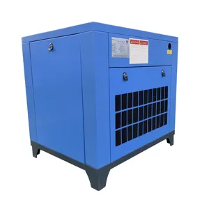FUCAI Compressor de parafuso trifásico 7.5kw 10hp parafuso dari inversor de compressor de ar parafusado, compressores industriais
