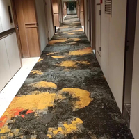 Qualité supérieure Style luxe Axminster Tapis Revêtement de sol Impression Design personnalisé Hôtel Couloir Tapis