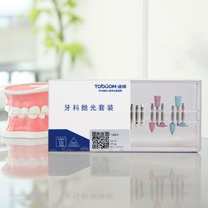 Kit di Lucidatura per Protesi Dentali in Resina <span class=keywords><strong>Toboom</strong></span>, 9 Pezzi/Kit per Compositi RA0309 - Product Image 1