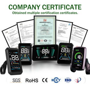Yolin YL-81F Pantalla LCD para bicicleta eléctrica 36V-52V, alta calidad e impermeable, controlador de conducción inteligente, a - Product Image 5
