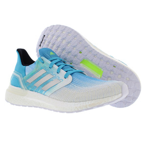 Adidas Ultraboost 20 scarpe da ginnastica da uomo taglia 9.5 azzurro cielo/bianco fodera in vera pelle maglia traspirante primavera estate - Product Image 5