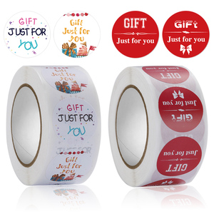 Tarjetas adhesivas 3D de tamaño personalizado, logotipo de diseño personalizado, Material de PVC PET brillante para pequeñas empresas, mensajes de agradecimiento - Product Image 2