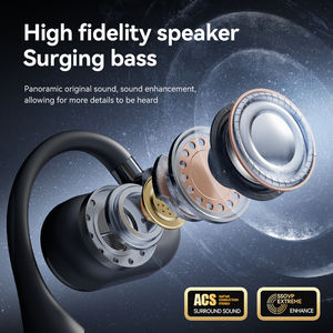 Auriculares Deportivos OWS, Auriculares Inalámbricos TWS Resistentes al Agua, Estuche de Carga con Banco de Energía de 1200 mAh, Auriculares con Luces LED - Product Image 5