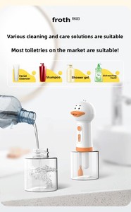 Produits Tendances : Machine à Bulles de Savon Électrique <span class=keywords><strong>pour</strong></span> <span class=keywords><strong>SPA</strong></span> Animalier, Générateur de Mousse Automatique <span class=keywords><strong>pour</strong></span> Bain de Chien et Chat - Product Image 5