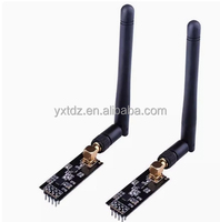 TOPCUS LORIDA Nouveau émetteur-récepteur sans fil NRF24L01+PA+LNA ultra-longue portée NF-02-PA, module de connexion USB vers nrf24l01, nrf24l01