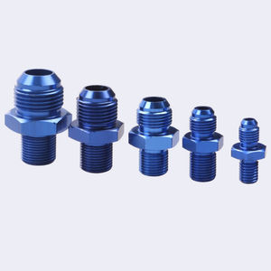 कस्टम परिवर्तित एल्यूमीनियम सीधे ईंधन कनेक्टर सीएनसी मशीनिंग भाग औपचारिक एडाप्टर पुरुष थ्रेट रेट्रोफिट रोटरी संयुक्त - Product Image 5