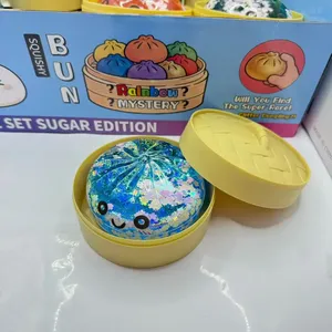 Trendy Plastic Bubble <b>Bead</b> Bun Aesthetic Fluid Ornament Realistic Steamed Bun Figurine Creative Office Desk Decor 3+ Years 2026 - Product Image 6