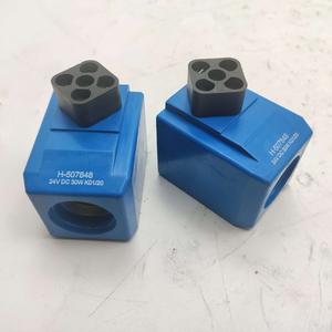 Bobina de Válvula Solenoide H-507848 A-507825 B-507833 C-507826 D-507834, Válvula Solenoide Hidráulica B-507833 110V 50Hz <span class=keywords><strong>120V</strong></span> 60Hz C-507826 - Product Image 4