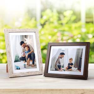 Cadres photo en bois 4x6, 5x7, 8x10 en chêne massif et pin de qualité supérieure, personnalisables pour affichage mural ou sur table – Vente en gros - Product Image 4