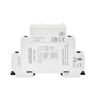 รีเลย์ป้องกันสามเฟส AC220V/380V/400V/415V/440V DPDT:8A/AC250V - Product Image 3