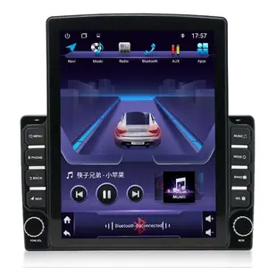 Yatay dikey multimedya müzik kafa ünitesi çift Din Video Stereo sistemi Autoradio dikey ekran araba radyo çalar