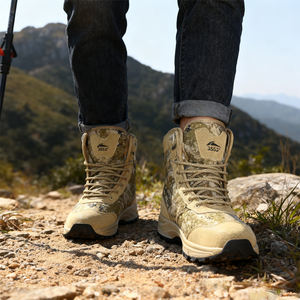 <span class=keywords><strong>Bottes</strong></span> de <span class=keywords><strong>chasse</strong></span> camouflage pour femmes et hommes respirantes imperméables pour le travail en plein air chaussures de moto en caoutchouc chaussures de plein air antidérapantes - Product Image 3