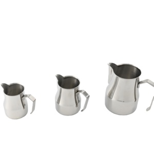 Brocca per Montare il Latte in Acciaio Inox Stile Italiano, per <span class=keywords><strong>Caffè</strong></span> e Latte Art, Uso Professionale per Baristi - Product Image 2