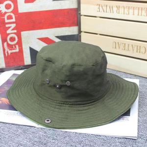 Sombrero de Pescador de Lona de Algodón con Ala Ancha, Unisex, para Verano, Protección Solar al Aire Libre - Product Image 5