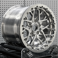 Jantes forgées Dustom pour la course de dragster, pour Ford Mustang, Chevrolet Camaro 6x5. 5 roues en aluminium 6061T6 Chevrolet de 18, 19 et 20 pouces usinées CNC
