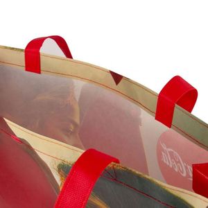 Sacs de courses réutilisables personnalisés, sacs promotionnels en PP laminé non tissé - Product Image 6