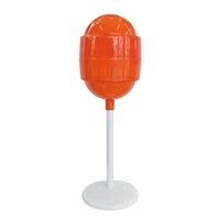 Conteneur en plastique torsadé pour bonbons avec base 13 x 17 cm, décoration intérieure pour fête d'anniversaire