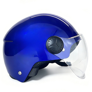 Casco de Motocicleta Abierto con Carcasa de ABS Nuevo de Fábrica, con Forro de Espuma, Visera Transparente, Diseño Unisex - Product Image 5
