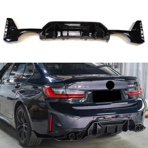 For 3 Series G20 G28 Body Kit Rear Bumper Lip Diffuser Rear Bumper <b>Splitter</b> for BMW 3 Series G20 G28 2023-2024 Car Accessories - Product Image 1