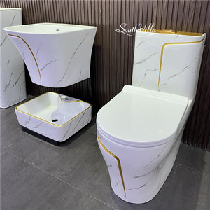 Hotel comò bagno sanitari marmo comò wc un pezzo marmo bagno lavandino e wc Set