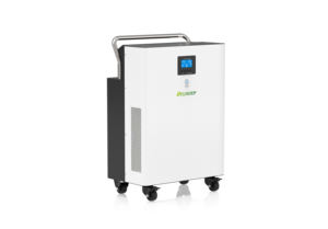 Centrale électrique portable Rechargeable à cycle profond 5000W 51.2V 100AH 5KWH LiFePO4 Générateur solaire Banque de stockage d'énergie pour maison mobile - Product Image 4