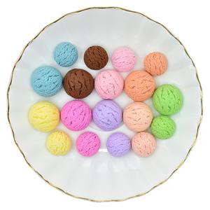 Miniaturas de Resina para Decoración, Simulación de Bolas de Helado, Comida Falsa para Manualidades, Decoración de Teléfonos, Accesorios para Scrapbooking - Product Image 5