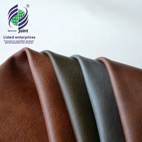 Échantillon gratuit de tissu en cuir PU écologique à motif de peau imperméable, cuir de rembourrage en Pu lisse recyclé personnalisé
