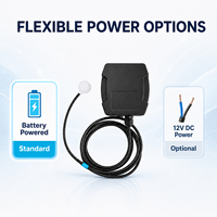 Sensor de Nivel de Líquido Ultrasónico Inalámbrico DF520 NB-IoT LoRaWAN 4G, Monitor Remoto de Nivel de Combustible y Agua
