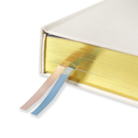 Carnet de notes en lin A5 imprimé sur mesure Journal d'affirmation motivationnel inspirant Soins personnels Planificateur quotidien non daté Journal positif