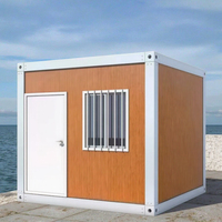 Mini maison de conteneur de vie modulaire portable du fabricant ZMZ petit conteneur d'expédition extensible pour bureau ou chambre à coucher