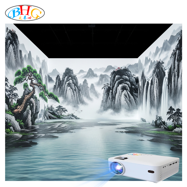 Engaging Portable Indoor Immersive Experience Room High-Resolution 3D Architectural Projection for Connectivity for Resort