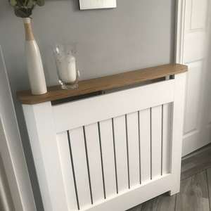 Venta de fábrica, cubierta de radiador moderna, gabinete de radiador decorativo de madera maciza, cubierta de radiador personalizada con esquinas ingleteadas y parte superior de <span class=keywords><strong>roble</strong></span> - Product Image 4