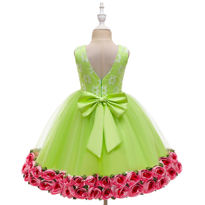 2016 Niños Niñas <span class=keywords><strong>Fiesta</strong></span> Boutique Ropa Niño Bebé Vestido Modelo Princesa <span class=keywords><strong>Vestidos</strong></span> <span class=keywords><strong>de</strong></span> tul - Product Image 5