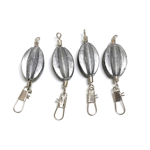 Plomos de plomo con forma de Carambola de 15g 18g 25g con doble peso de plomo de pesca giratorio - Product Image 3